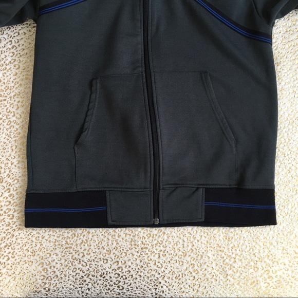 ✖️SOLD✖️Volcom Mens Full Zip Grey Track Jacket - Picture 7 of 8